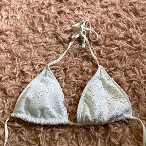 White Bikini Top